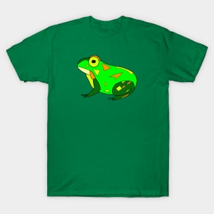 Bright Green Pobblebonk Frog T-Shirt